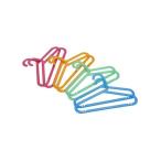 IKEA イケア 子供用コートハンガー 8 ピース アソートカラー 30169728 BAGIS