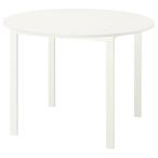 IKEA イケア テーブル ホワイト/ホワイト 107cm big29589971 VIHALS ヴィーハルス