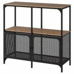 IKEA Ikea полка единица черный 100x95cm big80339295 FJALLBOfi патрубок 