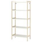 IKEA イケア オープンシェルフユニット アスペン ホワイト 70x34x154cm fp60487814 EKENABBEN エーケナッベン