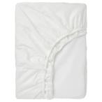 IKEA Ikea box простыня белый двойной 140x200cm m10641196 RONNVECKMAL long ve медведь ru