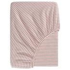 IKEA Ikea box простыня белый красный / полоса semi single 80x200 cm m20615922 SOLFIBBLAsorufibla
