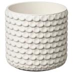 IKEA Ikea горшок покрытие 4 номер белый 12cm m20632813 GLACIARBJORNglasie- рубин .-n