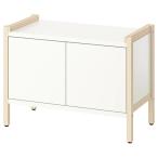 IKEA Ikea шкаф as авторучка / белый 70x 35x51cm m60595205 EKENABBENe-kena Ben 