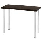 IKEA Ikea стол черный Brown / белый 100×45cm m79590222 LINNMON Lynn mon