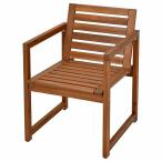 IKEA Ikea стул подлокотники имеется наружный для светло-коричневый stain m80511196 NAMMAROnema low 