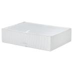 IKEA Ikea кейс для хранения белый / черный 71x 51x18cm m80621543 STUKs палец на ноге k