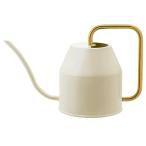 IKEA イケア じょうろ アイボリー ゴールドカラー 0.9L m90394154 VATTENKRASSE ヴァッテンクラッセ