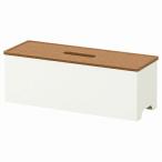 IKEA イケア ケーブルマネジメントボックス コルク ホワイト 白 n40203958 KVISSLE クヴィッスレ
