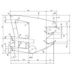  установленный позже серый подбородок g бусина 20m / 1 шт A*F01 для замены детали LIXIL Lixil TOSTEMto вынос руля 