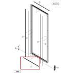 внизу рамка-оправа прокладка DO-QDFD655L2 LIXIL Lixil TOSTEMto вынос руля 