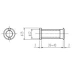 ドアスコープ(ドアアイ) / 1個入り HH-E-0003 交換用 部品 YKK AP