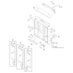  зеркало ASSY MMRZ472-SET для замены часть материал LIXIL Lixil TOSTEMto вынос руля 