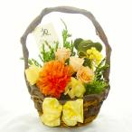 プリザーブドフラワー 送料無料 お祝い 誕生日 枯れない花 かご カゴ テディベア プレゼント インテリア 造花 ギフト
