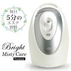 スチーム美顔器 ブライトミスティーケア フェイススチーマー クレンジング 保湿 エステ RJ031SV パールシルバー