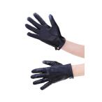 レザーグローブ サイドスリット 黒 手袋 コスプレ 衣装 レザー 合皮 フェイクレザー 制服 クラッセ CLASSE