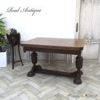 リアルアンティーク　ドローリーフテーブル　1920年頃　オーク材　イギリス　antique54779