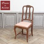  Франция античный мебель стул стул -1 человек для один местный . сиденье обивка изменение settled living обеденный 1930 годы дуб . страна French antique65442