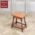  Англия античный мебель боковой стол маленький стол украшение шт. дуб 1930 годы Vintage retro Британия antique80573a