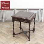  Англия античный мебель боковой стол игра стол дуб 1920 годы retro Британия antique80681