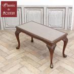  Англия античный мебель боковой стол кофе стол пляж материал 1940 годы Vintage retro Британия antique80738