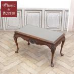  Англия античный мебель кофе стол боковой стол пляж материал 1940 годы Vintage Британия antique80758