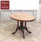  Англия античный мебель боковой стол дисплей шт. полка витрины грецкий орех 1910 годы retro Британия antique80863