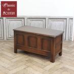  Англия античный мебель ko мех место хранения покрывало box багажник дуб 1940 годы retro Британия antique81258
