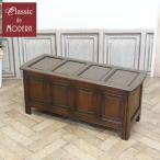  Англия античный мебель ko мех место хранения покрывало box багажник L m1950 годы retro Британия antique81338