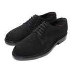 未使用 JALAN SRIWIJAYA ジャランスリワヤ プレーントゥ 98651 EDWARD スエード ダービー エドワード 黒 UK6.5  箱付シューズ  中古 10..