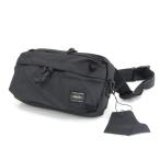 Yahoo! Yahoo!ショッピング(ヤフー ショッピング)未使用 PORTER ポーター ウエストバッグ 855-07501 FORCE. 2WAY WAIST BAG ブラック 黒  バッグ 鞄  中古 13000095