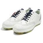 未使用 DUCA DEL COSMA デュカデルコスマ 43 ヘリテージ ゴルフシューズ 122292-00 Heritage Golf Shoes ホワイト 白  18001792