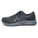 美品 asics アシックス 25.5cm GEL CONTEND 7 WP 1011B333 ゲルコンテンド7 ウォータープルーフ ランニングシューズ BLACK  18002073