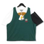 ショッピングMARNI 未使用 MARNI × carhartt マルニ カーハート T-SHIRT WITH GREEN VEST  グリーンベスト WHITE GREEN/MLV66 M タグ付き  22000631