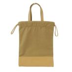  прекрасный товар BRIEFING Briefing DRAWSTRING POUCH M COMBI BRL223A22 draw -тактный кольцо сумка сделано в Японии Brown 24005360