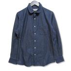 INDIVIDUALIZED SHIRTS インディビジュアライズドシャツ 長袖デニムシャツ USA製 インディゴ メンズ 中古 27006541