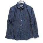 ショッピングINDIVIDUALIZED INDIVIDUALIZED SHIRTS インディビジュアライズドシャツ 長袖デニムシャツ USA製  インディゴ  メンズ  中古 27006541