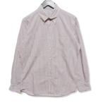 ショッピングINDIVIDUALIZED INDIVIDUALIZED SHIRTS インディビジュアライズドシャツ 長袖ボタンダウンシャツ チェック  レッド 赤 15.5  27101205