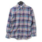INDIVIDUALIZED SHIRTS インディビジュアライズド シャツ 長袖ボタンダウンシャツ チェック USA製 マルチカラー 15 27102400