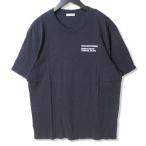 MONCLER × FRAGMENT モンクレールジーニアス 半袖Tシャツ F209U8C70810 8392B MAGLIA T-SHIRT フラグメント ネイビー L  27105031