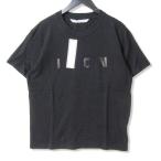 未使用 JOHN LAWRENCE SULLIVAN ジョンローレンスサリバン 半袖Tシャツ 5A032-0323-55 IRON T-SHIRT ブラック 黒 M タグ付き  27105795