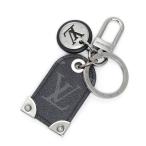 Yahoo! Yahoo!ショッピング(ヤフー ショッピング)Louis Vuitton ルイヴィトン モノグラム エクリプス ポルトクレ タブ トラベルタグ M64180 キーホルダー キャンバスブラック  中古 28003580