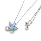 Yahoo! Yahoo!ショッピング(ヤフー ショッピング)未使用 Swarovski スワロフスキー ネックレス SUNNY 5518414 20SS サニー ブルー グリーン クリスタル フラワー レディース  中古 28004329