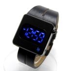 Yahoo! Yahoo!ショッピング(ヤフー ショッピング)未使用 LIP リップ FOR LEMAIRE LED ダイオード ルメール 限定コラボ デジタル クオーツ レザー ブラック 黒クオーツ 腕時計  中古 28004788