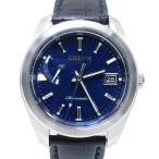 CITIZEN シチズン THE CITIZEN AQ1050-50L A010-T026087 ザシチズン エコドライブ パワーリザーブ ソーラー 39mm SS ブルー  28012717