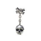 良品 GARNI ガルニ ピアス J.B Skull &amp; Cross Born Pierce スカル シルバー925  中古 30008016