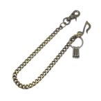 ROTAR ローター ウォレットチェーン Classical Note Brass Wallet Chain  45cm ブラス 音符 キーホルダー クラシカル ノート 中古 30010717