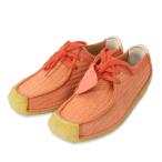 未使用 Clarks クラークス ワラビーブーツ NATALIE ナタリー 26122738 Light Coral UK3.5 箱付シューズ レディース レザー 23cm 中古 30010934