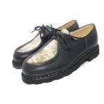  не использовался Paraboot Paraboot MICHAELmi лягушка po колено тирольский 715721 40.5 NOIR черный обувь ботинки [ б/у ]40004830