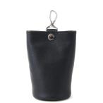  не использовался LAST CROPS последний черный ps сумка CHALK BAG HORWEEN Full-Leather Mystic телячья кожа черный чёрный 47000072